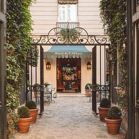 Hôtel de l'Abbaye Paris Exterior foto