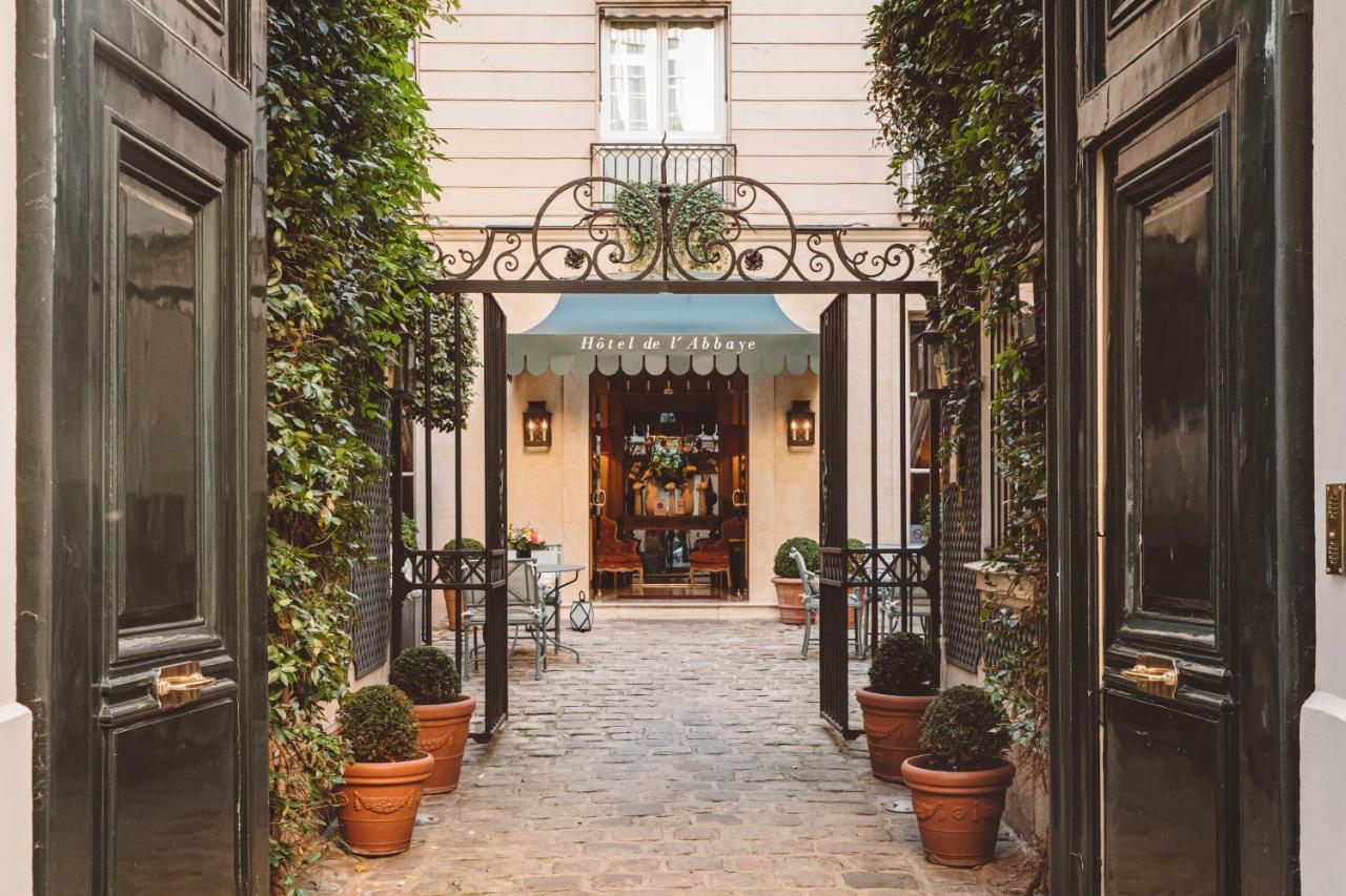 Hôtel de l'Abbaye Paris Exterior foto